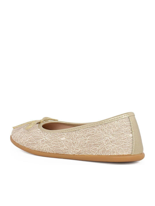 Kids Ballerinas Gold