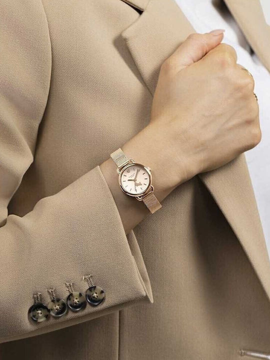Radley Damen Uhr mit Rose Gold Metallarmband