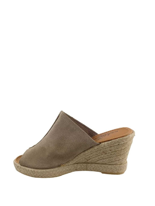 Medilerrarea Women's Mule Beige - Beige