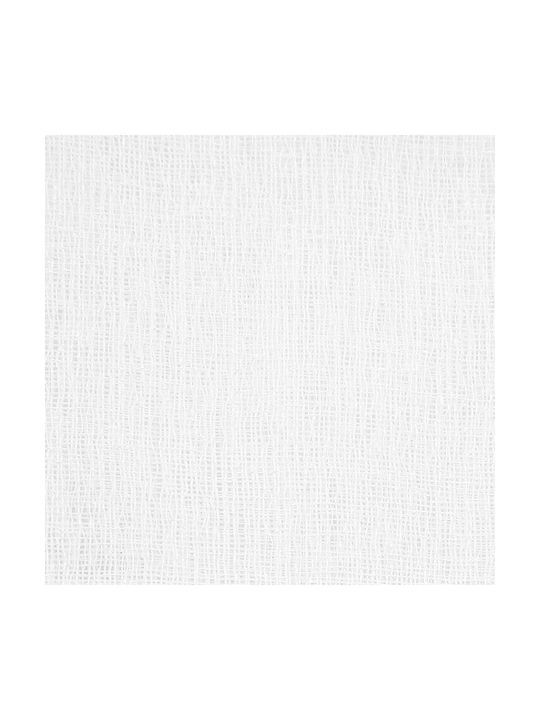 Atmosphera Κουρτίνα με Τρουκς Λευκή 140x240εκ.