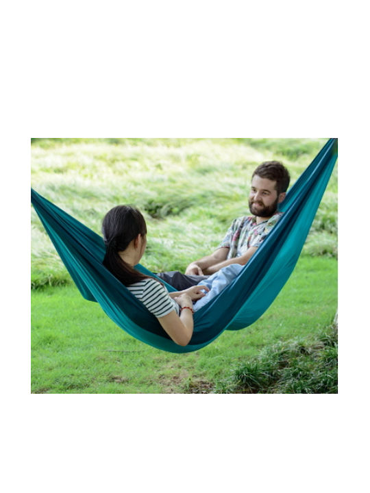 Kepeak Kepeak Αιώρα Αλεξίπτωτο Υφασμάτινη Orange / Green 270x140εκ.