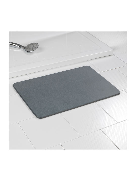 Wenko Non-Slip Bath Mat Simi 24936100 Grey 60x39cm