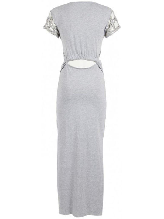 Women's dress MET Grey MABBIE-R6Q