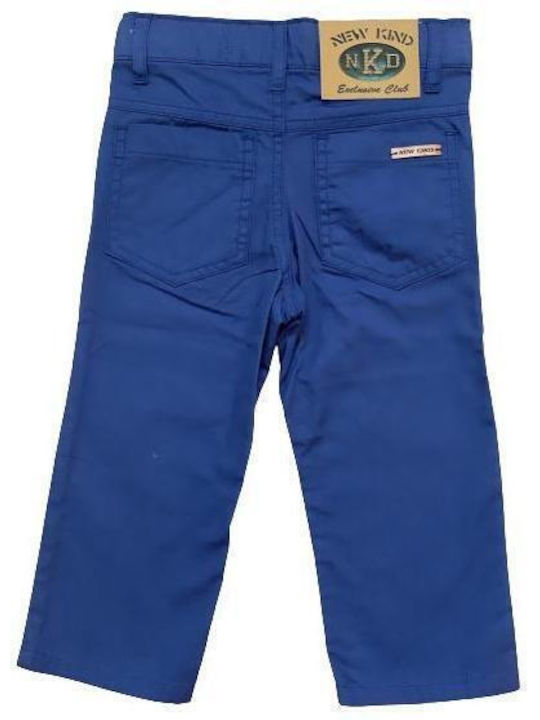 Kids' trousers NEW KIND Blue royal 0500814-S3Z