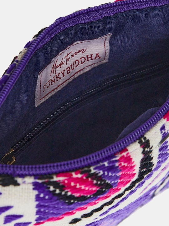 Γυναικείο Clutch Μπλε/Φούξια
