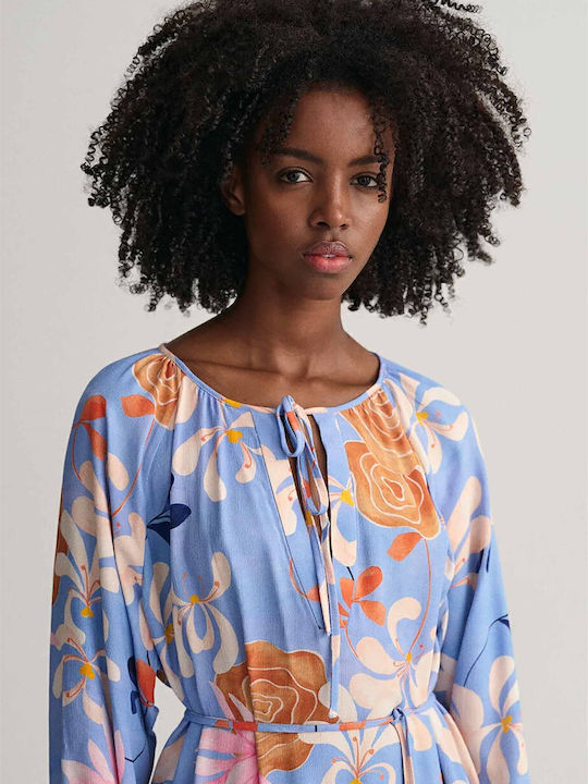 Καλοκαιρινό Midi Σεμιζιέ Φόρεμα Floral