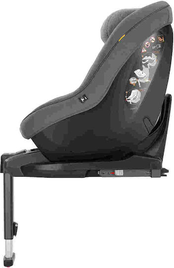 Inglesina Darwin Next Stage Autositz i-Size mit Isofix Moon Grey 0-18 kg