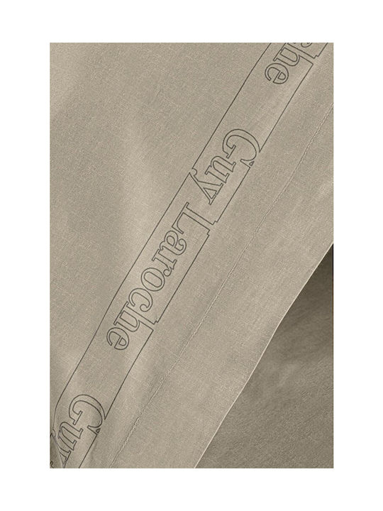 Guy Laroche Color Plus Σετ Μαξιλαροθήκες με Φάσα Taupe 50x70εκ.