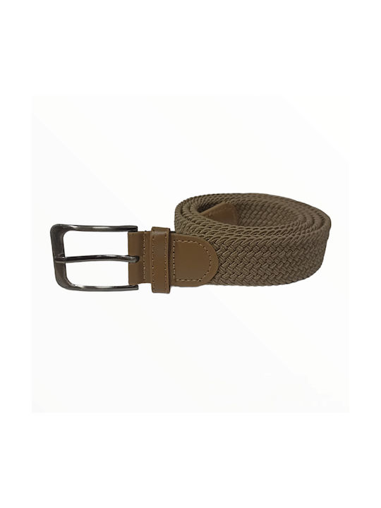 403 Men's Knitted Elastic Belt Camel