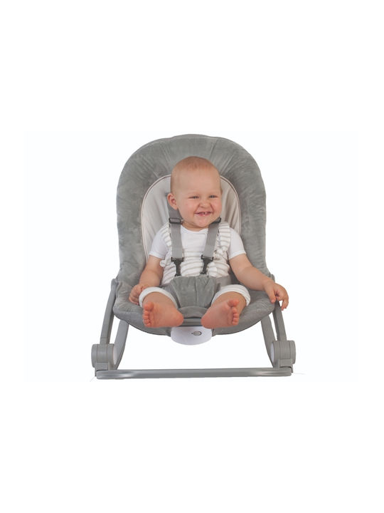 Bo Jungle Electric Baby Relax Rocker with Music and Vibration Grey for Child up to 18kg