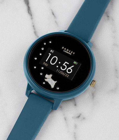 Radley London Aluminium 38mm Smartwatch (Petrol)