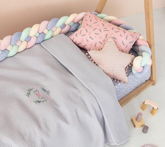 Palamaiki Babydecke Wickeltücher für Kinderzimmer Candy 80x110cm