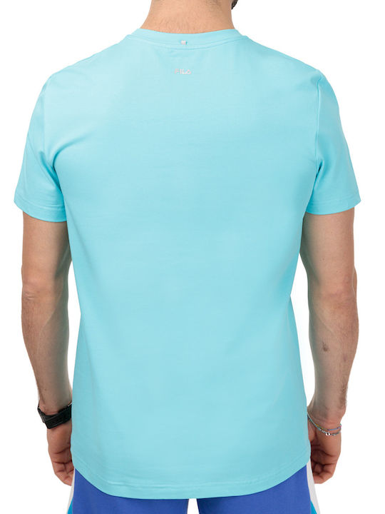 Fila Men's Athletic T-shirt Short Sleeve Light Blue