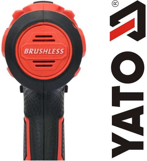 Yato Yato Akkuschrauber Batteriebetrieb Brushless 2x3Ah