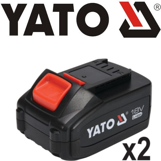 Yato Yato Akkuschrauber Batteriebetrieb Brushless 2x3Ah