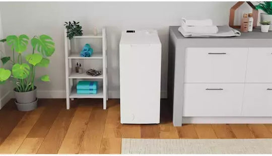 Indesit Πλυντήριο Ρούχων Άνω Φόρτωσης 7kg 1200 Στροφών Water Balance Plus BTW S72200