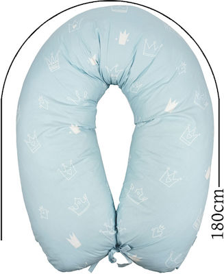 Baby Star Nursing & Pregnancy Pillow Light Blue 180cm