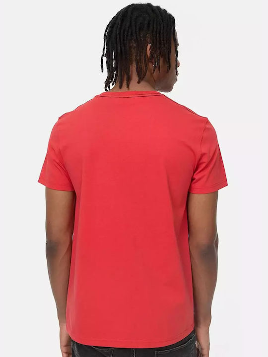 Lonsdale Men's Short Sleeve T-shirt Red