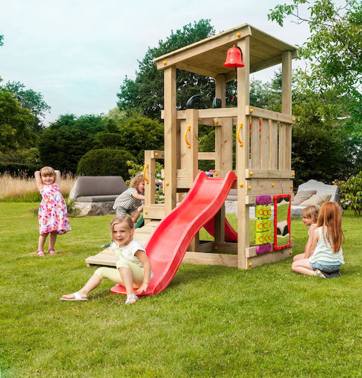 Blue Rabbit Blue Rabbit Holzturm Spielzeug mit Rutsche Mehrfarbig für 3+ Jahre alt