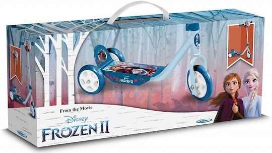 Shop More Puppet Scutere Frozen II 3 Roti pentru 2-5 Ani Culoare Full Face Albastru deschis