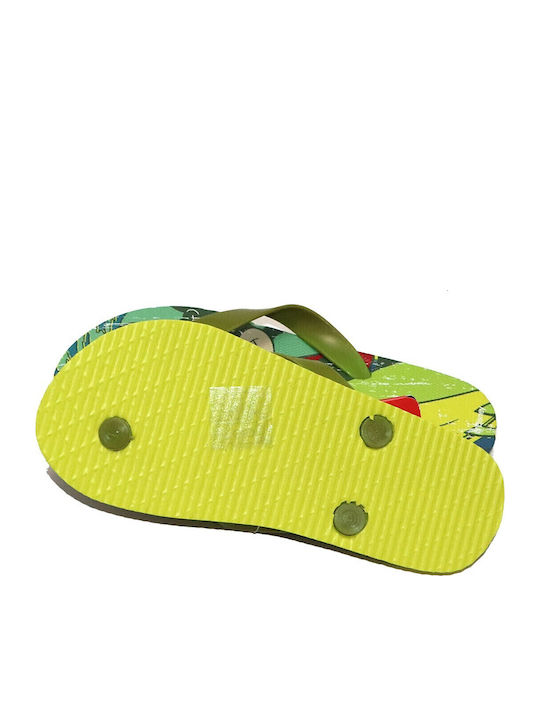 Kids' Flip Flops Mickey Green Mouse