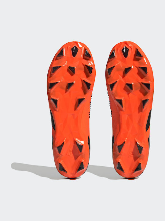adidas Predator Accuracy.3 MG Football Shoes with Cleats Team Solar Orange / Core Black adidas Predator Accuracy.3 MG Football Shoes with Cleats Team Solar Orange / Core Black
