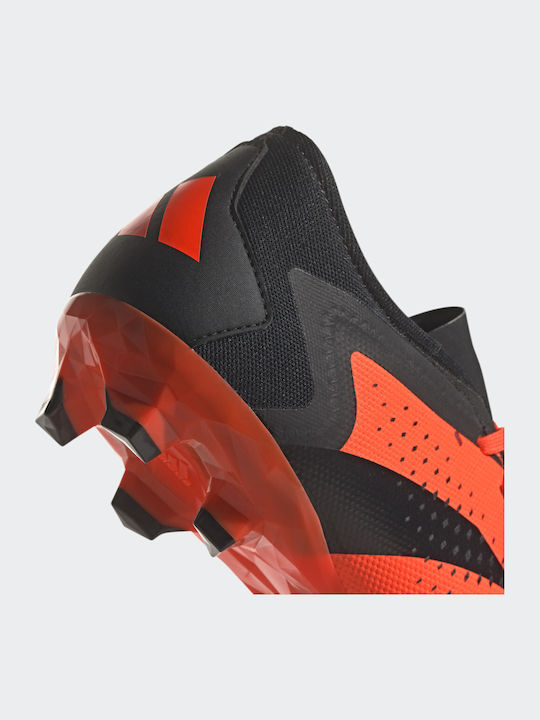 adidas Predator Accuracy.3 Ποδοσφαιρικά Παπούτσια με Τάπες FG Team Solar Orange / Core Black