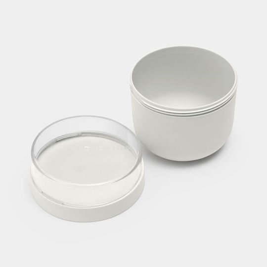 Brabantia Brabantia Kunststoff Mittagsbox Weiß Mit Fächern 500ml