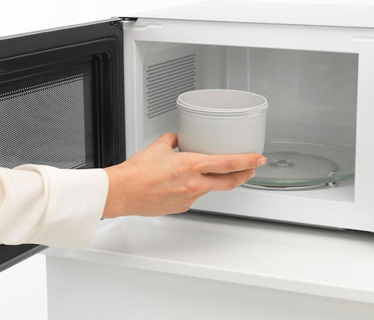 Brabantia Brabantia Kunststoff Mittagsbox Weiß Mit Fächern 500ml