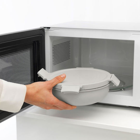 Brabantia Cutie De Prânz Din Plastic Albă Cu Compartimente 1.3lt