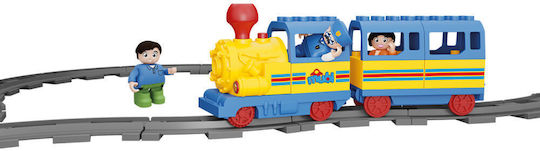 Blocki Τουβλάκια Happy Train για 2+ Ετών 36τμχ