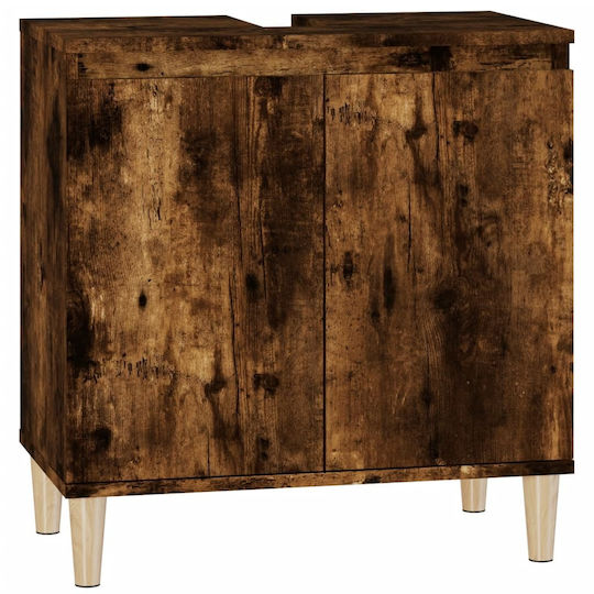 vidaXL Countertop without Sink L58xW33xH60cm Oak