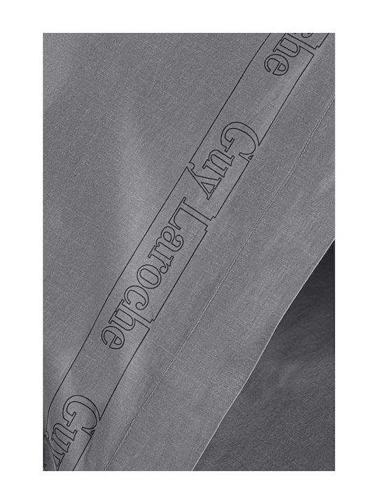 Guy Laroche Sheet Super-Double with Elastic 160x200+32cm. Color Plus Anthracite