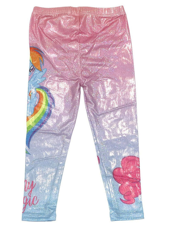 My Little Pony Holographic Kids Leggings for Girls (PONY 52 10 990 LASER) Multicoloured