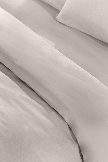 Guy Laroche Cearșaf Dublu cu Elastic 140x200+32cm. Color Plus Perla