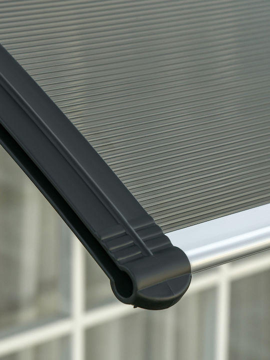 Outsunny Polycarbonat Kapuzinerdach P300xB100cm