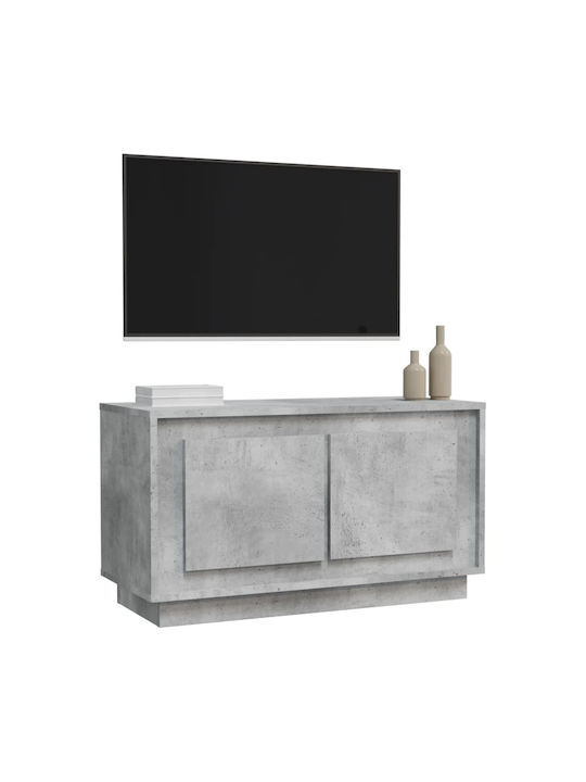 vidaXL TV-Ständer Grau M80xT35xH45cm