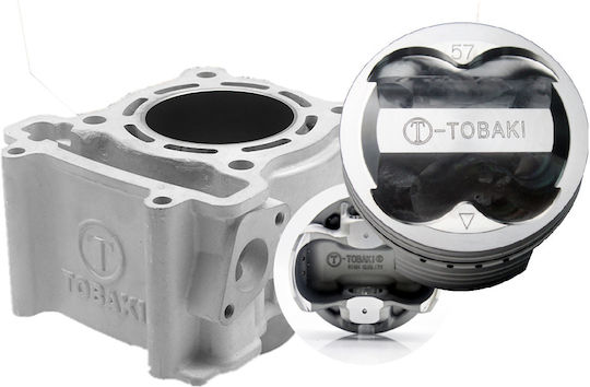 Tobaki Σετ Κυλινδροπίστονα Μοτοσυκλέτας 57mm για Yamaha Crypton-X135