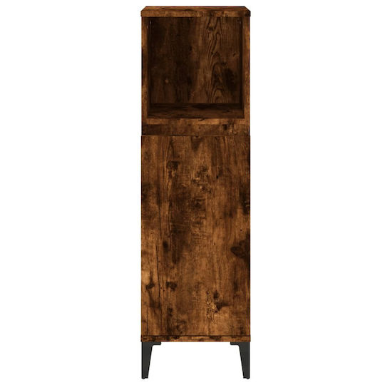 vidaXL Bathroom Cabinet L30xW30xH100cm Oak