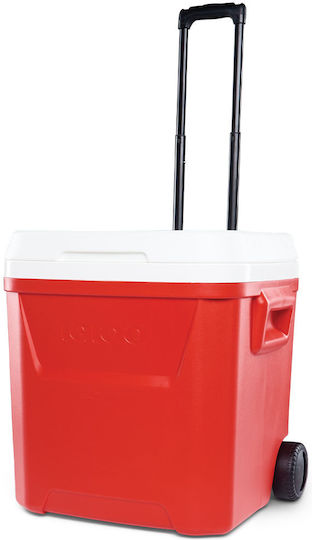 Igloo Laguna 60 Roller Portable Fridge 56lt Red