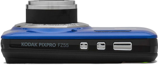 Kodak Pixpro FZ55 Compact Camera 16MP Optical Zoom 5x Blue