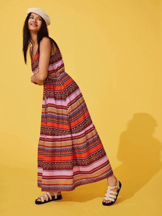 Life Summer Maxi Dress with Ruffles