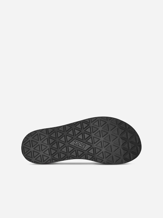 Flatform Universal Women's Flat Sandals Sporty Flatforms in Black Color