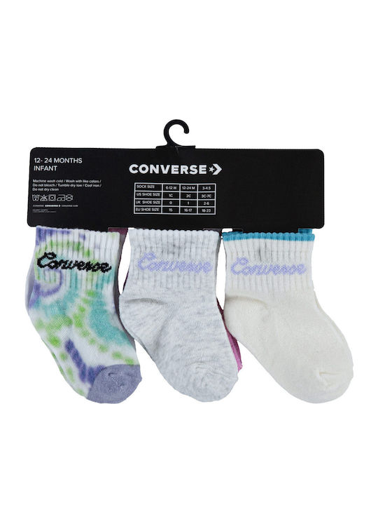 Converse Șosete pentru Copii Multicolore 6 Perechi
