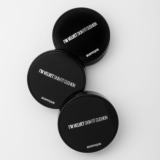 Suntique I’m Velvet Skin Fit Cushion Mineral Αντηλιακή Πούδρα Προσώπου SPF50 12gr