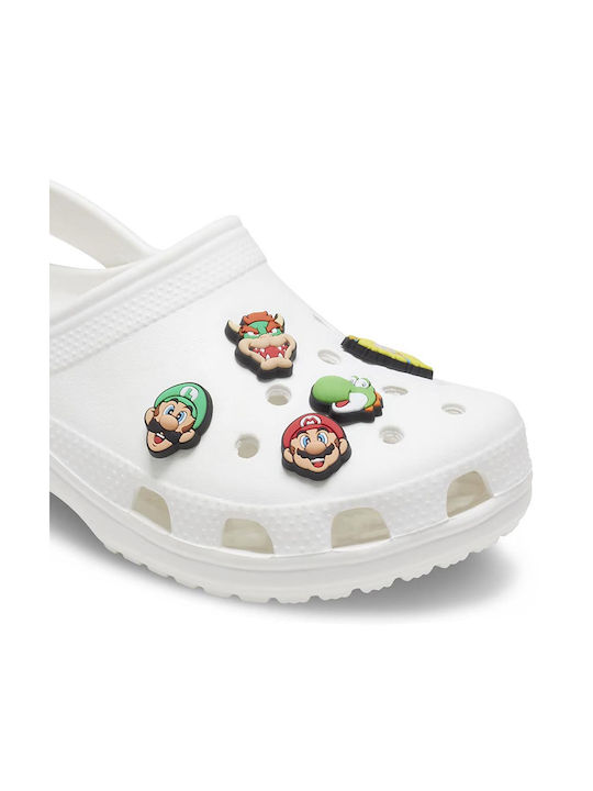 Crocs Jibbitz™ Διακοσμητικό για Crocs Super Mario 5τμχ