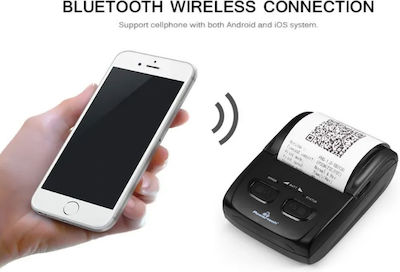 Powertech Thermische Quittungsdrucker Tragbar Bluetooth / USB