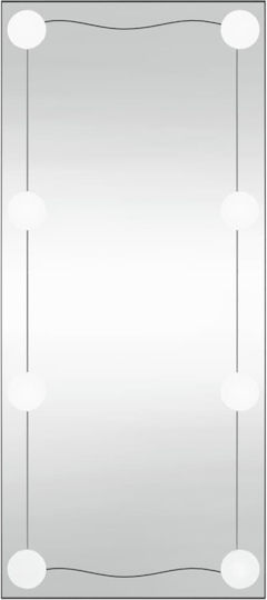 vidaXL Oglindă de Perete cu Iluminare LED 50x100cm 1buc