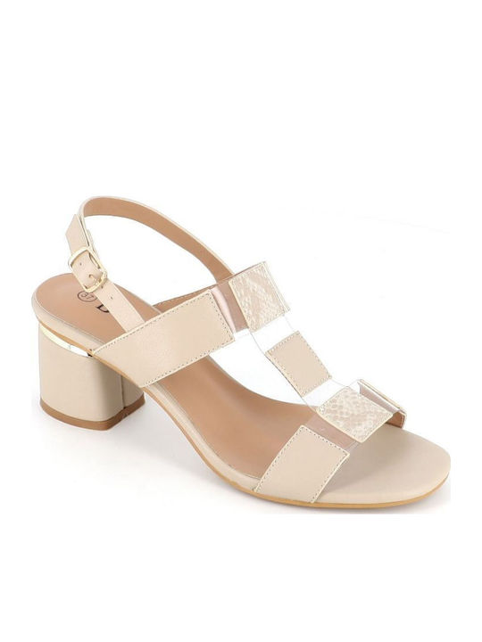3070-64 Sandals Beige