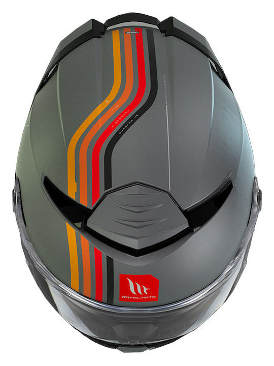 MT Thunder 4 SV Mill C2 Κράνος Μηχανής Full Face DOT / ECE 22.06 1500gr